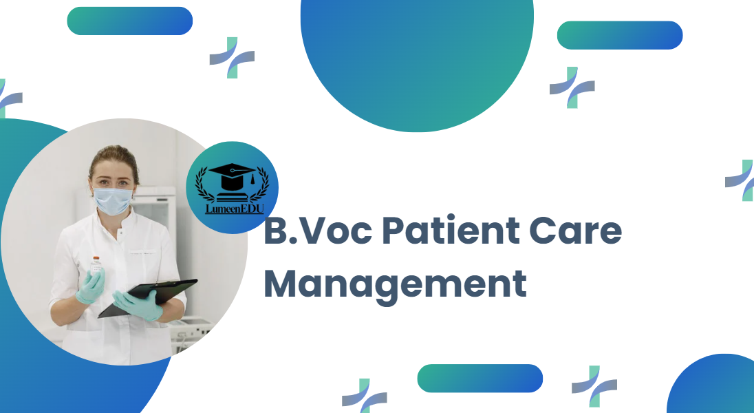 B.Voc Patient Care Management