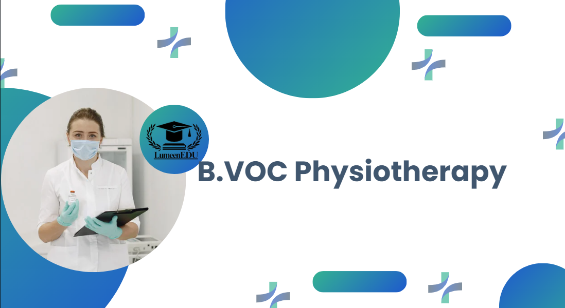 B.VOC Physiotherapy