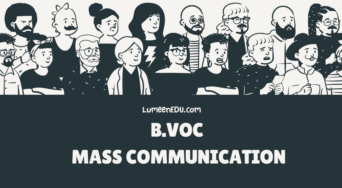 B.Voc Mass Communication